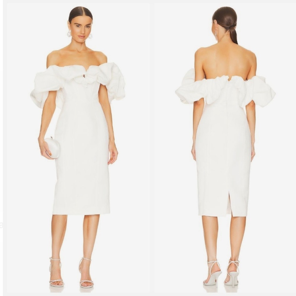 Line + Dot Samara Dress Off White NWT Size Small